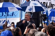 Ortega sobre la unidad sindical ante el ajuste: "Vamos a pelear para darles respuesta a los compañeros y compañeras"