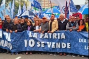 La UOLRA participó de la marcha de la CGT que cuestionó las políticas del Gobierno Nacional