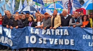 La UOLRA participó de la marcha de la CGT que cuestionó las políticas del Gobierno Nacional