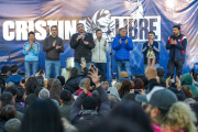 Festival "Cristina libre" en Lanús