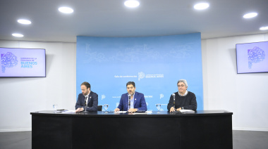 Bianco, López y Rodríguez realizaron anuncios y apuntaron a las políticas de desfinanciamiento del Gobierno Nacional