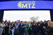 Kicillof y Magario encabezaron la apertura de la Expo “Hecho en MTZ”