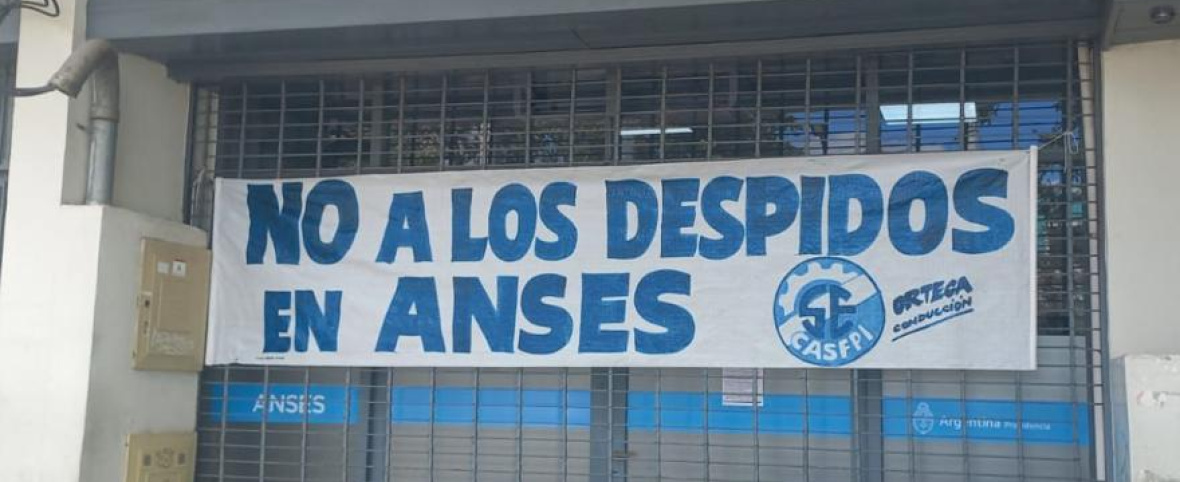 SECASFPI denuncia cierre de oficina de ANSES en el Mercado Central