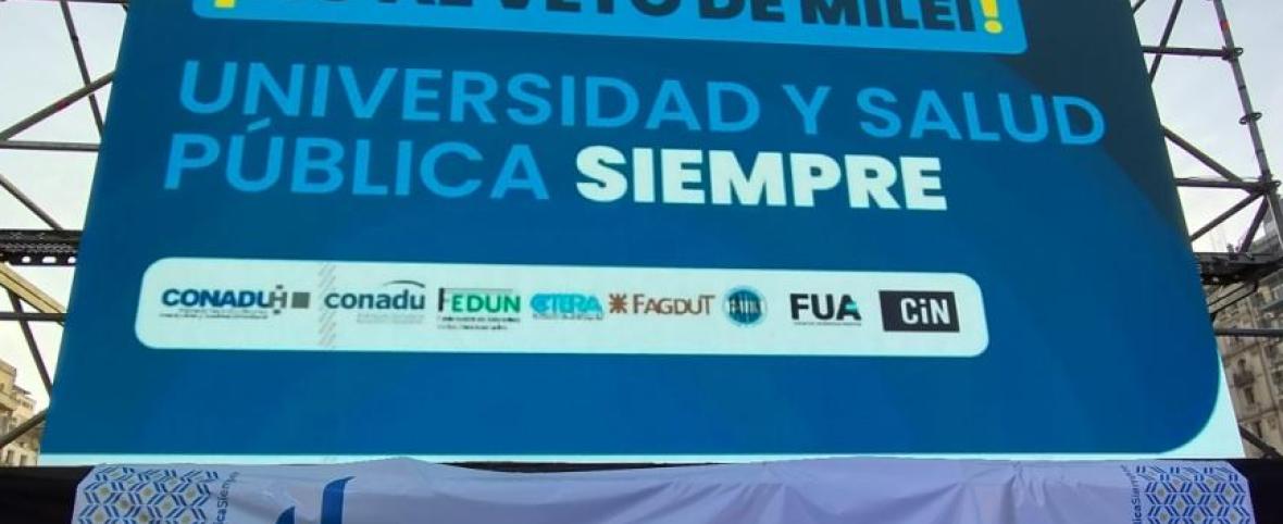 La cuarta Marcha Federal Universitaria ya tiene fecha