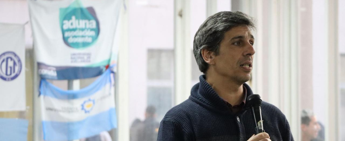“El paro es la respuesta a una nueva provocación del Gobierno”, aseguró Petraglia
