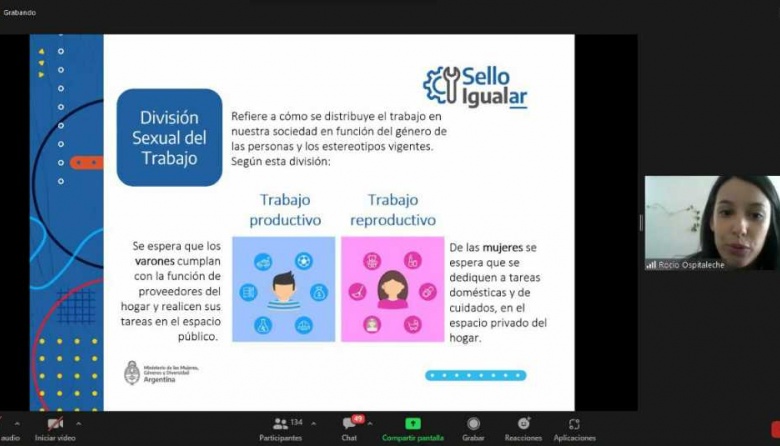 Avanza el Sello Igualar: representantes de empresas  se capacitaron en igualdad de géneros en el ámbito laboral