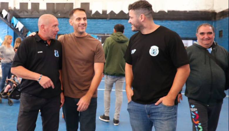 Julián Álvarez participó del 72° aniversario del Club 1º de Mayo