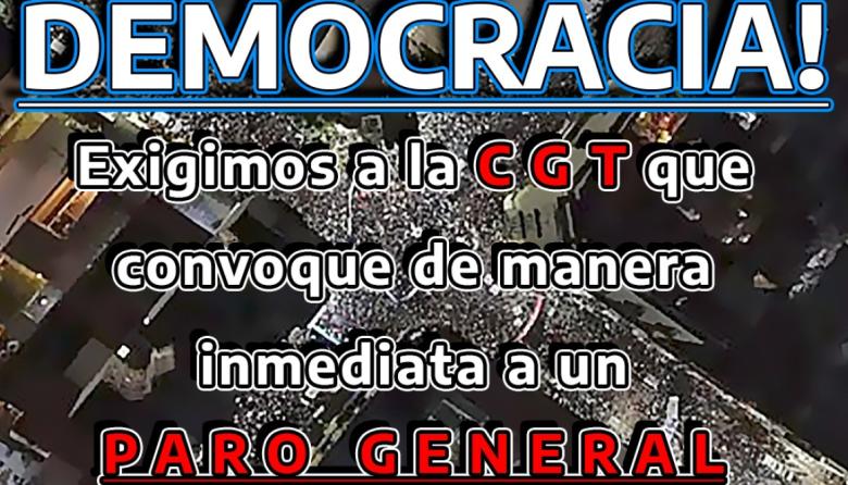 APSEE exige a la CGT que convoque a un paro general