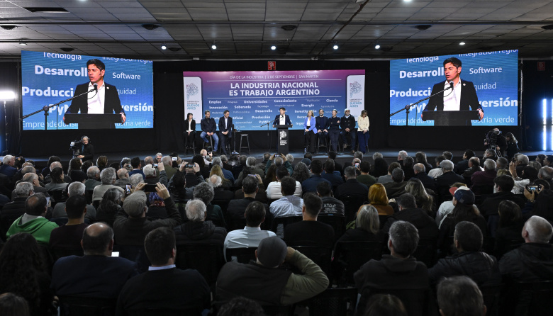 Kicillof: “Hay un futuro mejor para la provincia y el país: es con producción y con industria”