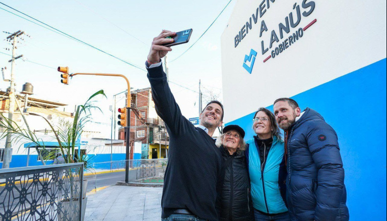 Espacio Público:  Álvarez y Decuzzi recorrieron obras donde antes había un basural