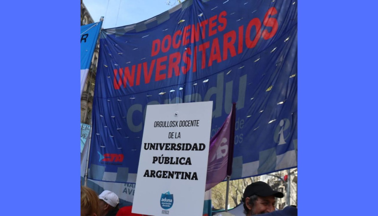 Conflicto universitario: ADUNA convoca al paro docente de 72 horas