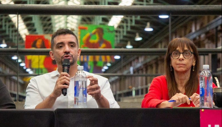 Balladares en el "Encuentro Comunitario de Salud Mental"