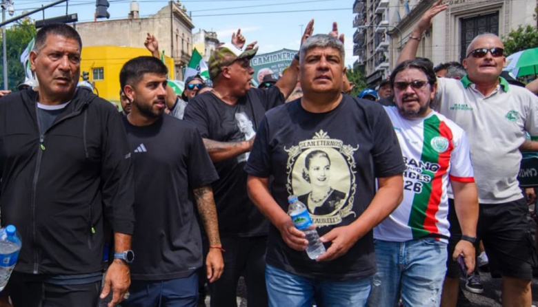 En la calle: Pablo Moyano rechazó la reforma laboral