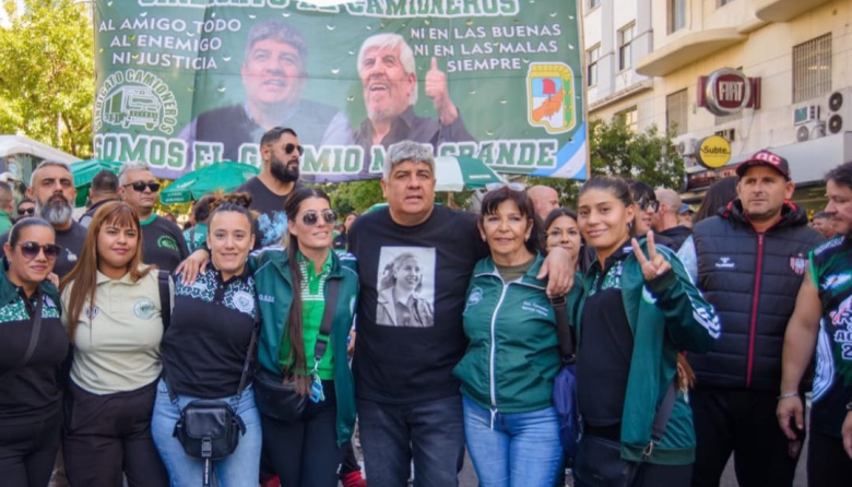 Pablo Moyano en Plaza de Mayo: "La historia no se olvida"