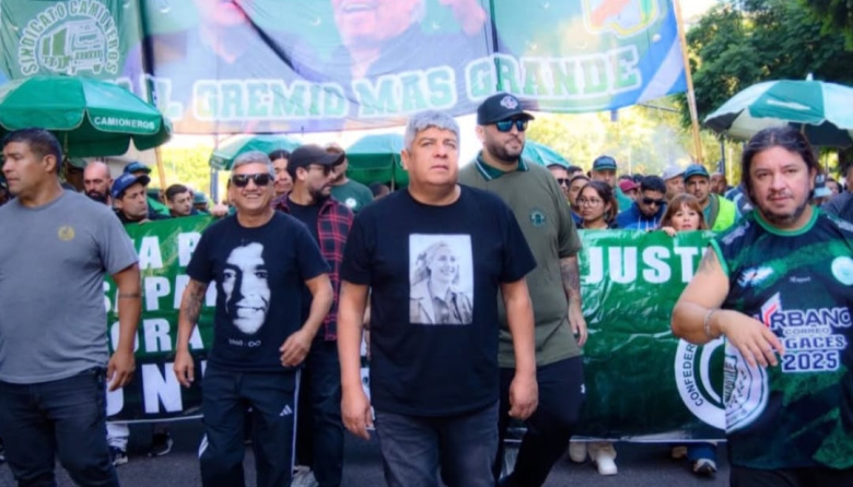 Pablo Moyano en Plaza de Mayo: "La historia no se olvida"