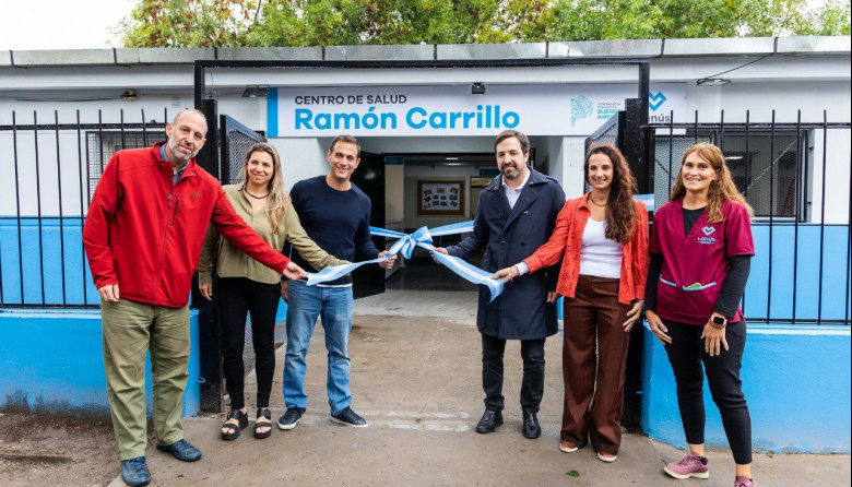 Julián Álvarez y el ministro Kreplak inauguraron un nuevo Centro de Salud Mental