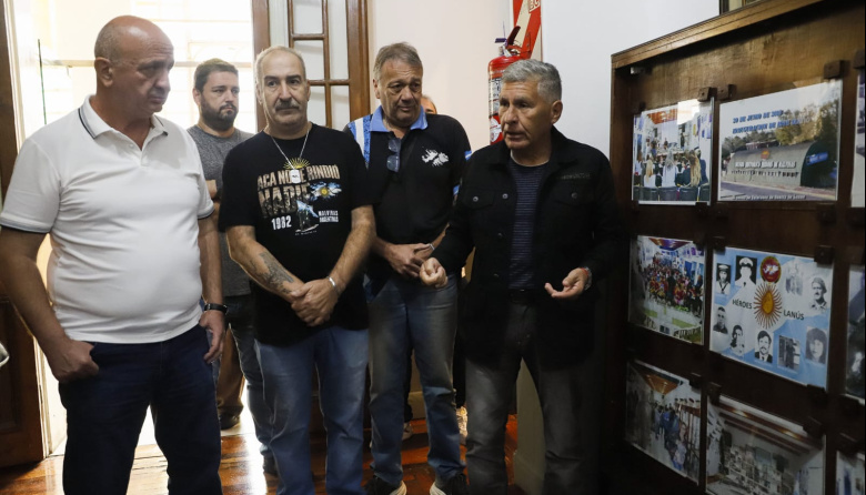El HCD Lanús inauguró la muestra “Malvinas Argentinas” a 44 años de la gesta patriótica