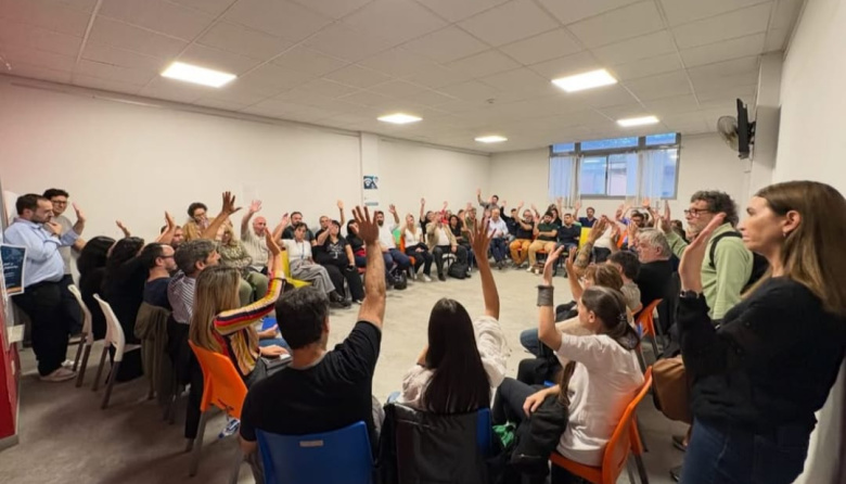 ADUNA resolvió la continuidad de su plan de lucha: paro, clases públicas y jornadas de visibilización