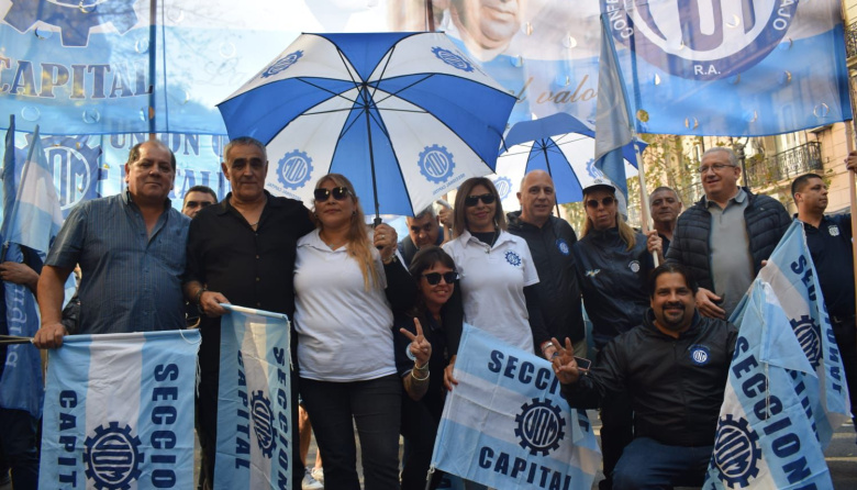 La UOM Capital marchó junto a la CGT
