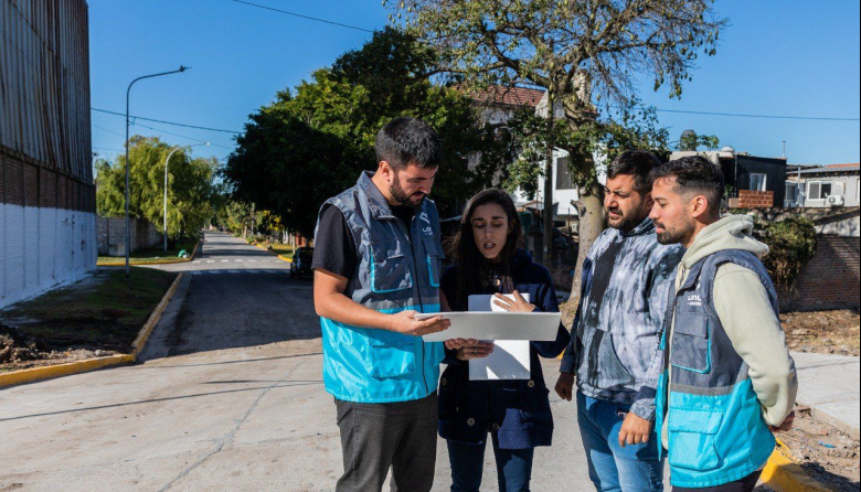 La gestión lanusense abrió la calle Liniers en su intersección con Darragueira