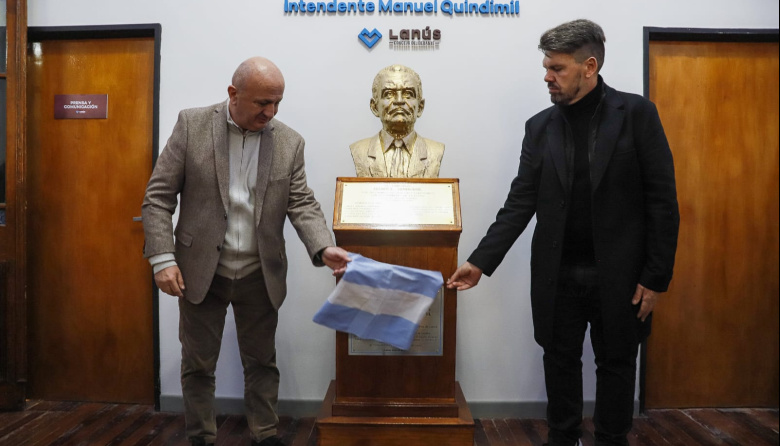 El HCD Lanús impuso el nombre “Intendente Manuel Quindimil” al Salón de los Pasos Perdidos