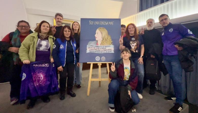 NODOCENTES en el homenaje a Evita en CGT: "Seguimos defendiendo la Justicia Social como herramienta de lucha"