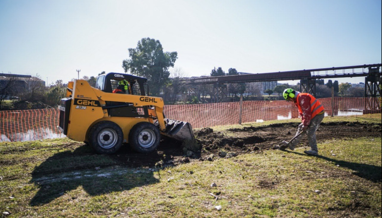 Avanzan las obras en el Distrito La Ribera