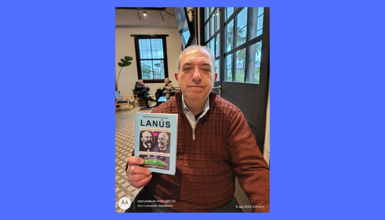 Néstor Sierra Fernández presenta la segunda edición de su libro: "Lanús, la historia que nuestros abuelos no nos contaron"