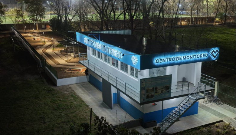 Lanús Gobierno inauguró el nuevo Centro de Monitoreo del Parque Central Las Colonias