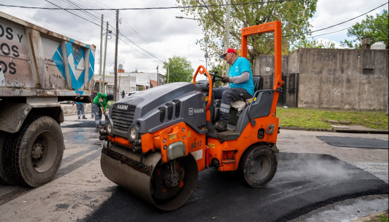 Avanzan las obras del Plan de Pavimentación