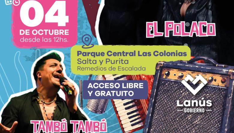 82º aniversario de Lanús junto al Polaco y Tambó Tambó