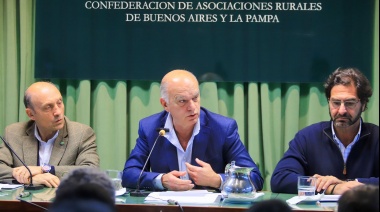 En CARBAP, Grindetti apuntó contra la postura del kirchnerismo con el campo y presentó sus propuestas para el sector