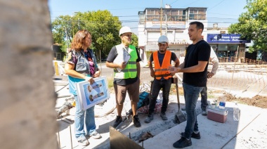 Avanzan las obras del Parque Central Las Colonias