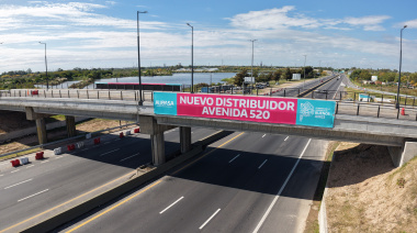 Kicillof inauguró la nueva bajada a la Avenida 520 de la Autopista Buenos Aires - La Plata