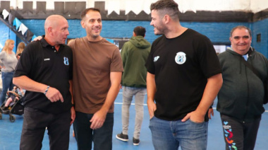 Julián Álvarez participó del 72° aniversario del Club 1º de Mayo