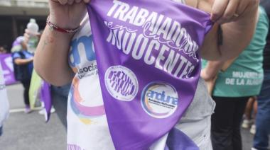 Ana Ruggiero en la marcha que unificó luchas: "Movilizamos para dejar de ser la variable de ajuste"