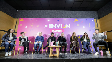 Kicillof encabezó el acto por el 15° aniversario del programa Envión
