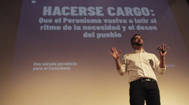 Balladares en la UNLa: "Una mirada peronista para el Conurbano"