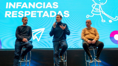 Julián Álvarez y Leandro Decuzzi lanzaron el Programa Infancias Respetadas