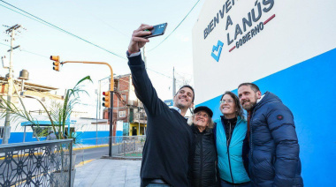 Espacio Público:  Álvarez y Decuzzi recorrieron obras donde antes había un basural