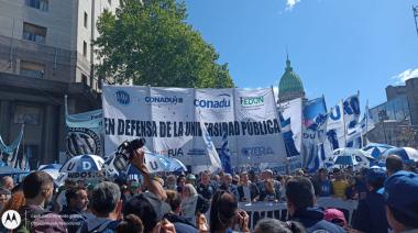 Frente al veto, paro y marcha universitaria