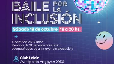 Lanús Gobierno realizará un nuevo Baile por la Inclusión en el Club Leloir