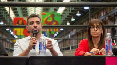 Balladares en el "Encuentro Comunitario de Salud Mental"