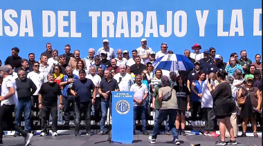 Trabajadores movilizan contra la reforma laboral: "Si no nos escuchan, terminaremos en un Paro General", avisó la CGT