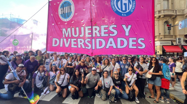 Ruggiero en el 8M: “En las calles por nuestros derechos”