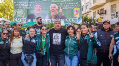 Pablo Moyano en Plaza de Mayo: "La historia no se olvida"