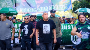 Pablo Moyano en Plaza de Mayo: "La historia no se olvida"