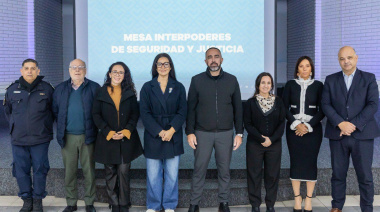Lanús Gobierno lanzó la Mesa Interpoderes de Seguridad y Justicia