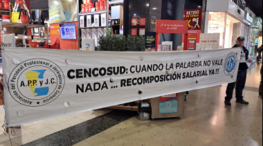 Seis meses sin aumentos salariales: Jerárquicos de Comercio denuncian a CENCOSUD
