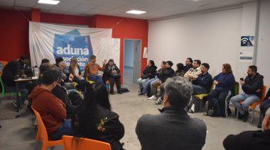 En Asamblea, ADUNA definió un paro 48 horas a acordar de manera federal con los gremios universitarios